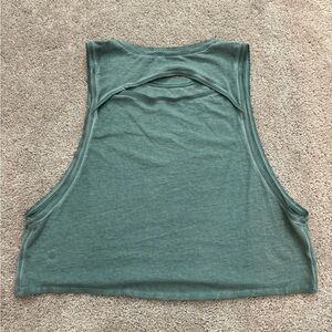 Lululemon - Cut Back Crop Tank